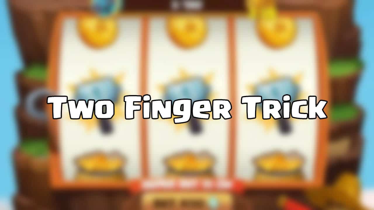 two finger trick