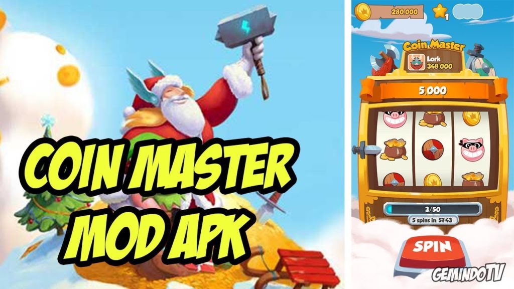 MODMENU APK no Coin Master: divulgado novo hack para game no Android