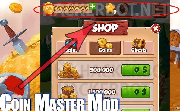 APK do Coin Master com dinheiro infinito? confira hack do game